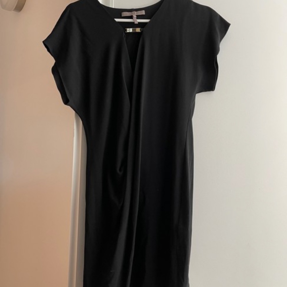 Black halston dress